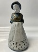 B&G Stentøjs figur - Kvinde i egnsdragt.No. 205/2.Højde 24 cm.