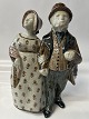 B&G Stentøjs figur - Borgerpar.No. 7208.Højde 27 cm.