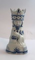 Royal Copenhagen. Trankebar. Hellig Tre Konger lysestage. Melchior. 3059/1160. Højde 14,5 cm. (1 sortering)