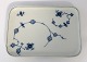 Royal Copenhagen. Blue fluted, plain. Square dish. Model 101/2317. Length 22 cm. Width 15 cm. (3 quality).