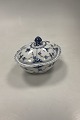 Royal Copenhagen Musselmalet Helblonde Skål med låg No. 1100