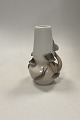 Royal Copenhagen Art Nouveau Vase med Snegl og Svampe No. 302/192