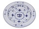 Musselmalet Riflet HotelporcelænSjældent grødfad med logo 21,0  cm. #2244