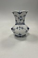 Royal Copenhagen Musselmalet Helblonde Vase med snegle No 1197