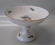 493-1528 Cake dish on high foot 15 x 21 cm Royal Copenhagen Saxon Flower