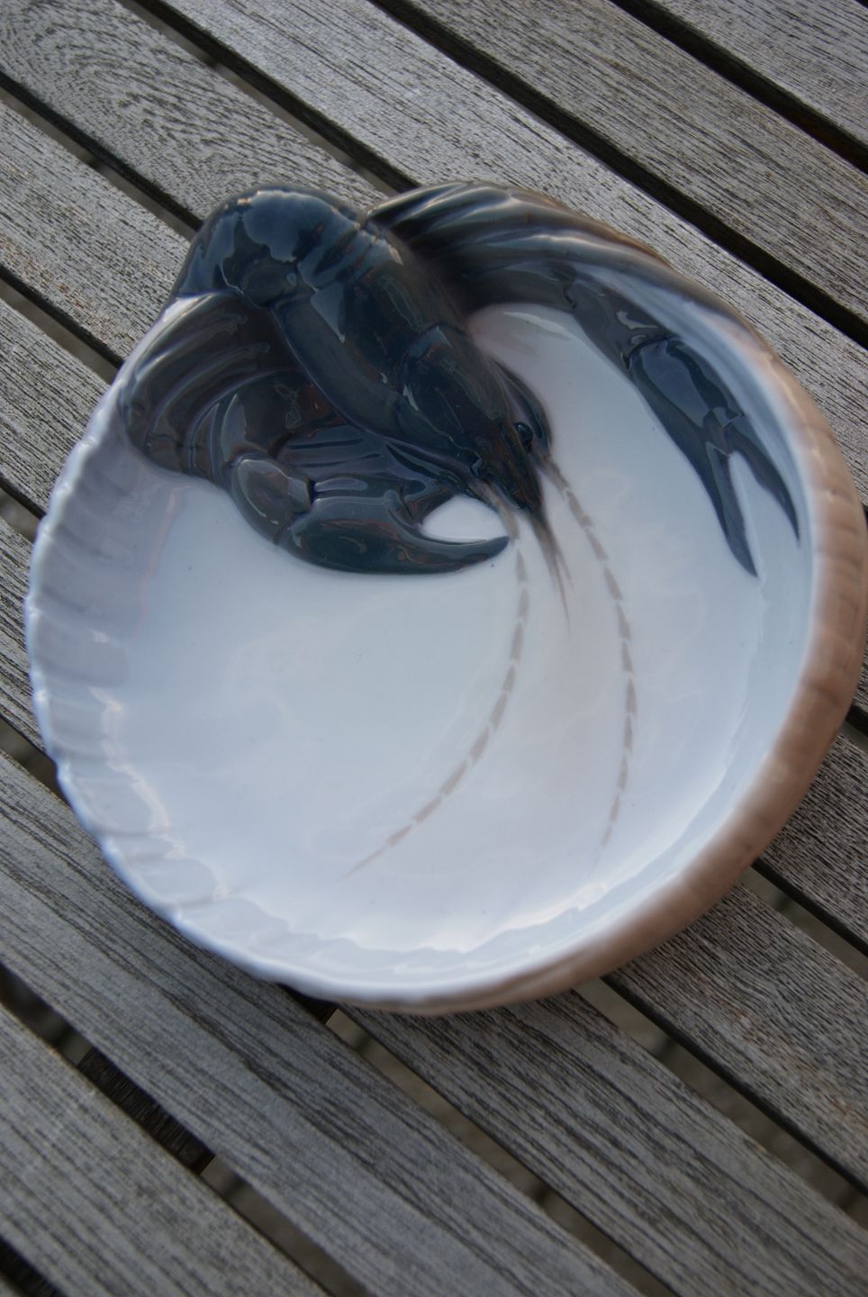 KAD ringen - Porcelain bowl with lobster by Royal Copenhagen