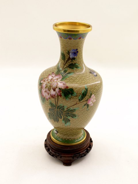 Cloisonne vase