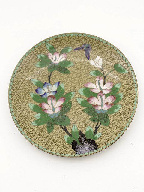 Cloisonne tallerken