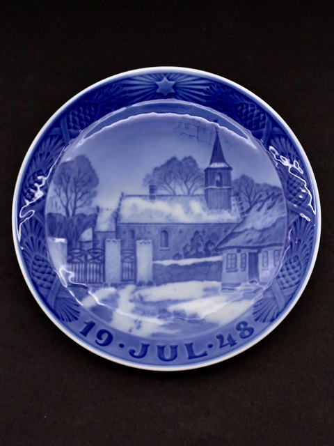 Royal Copenhagen juleplatte 1948