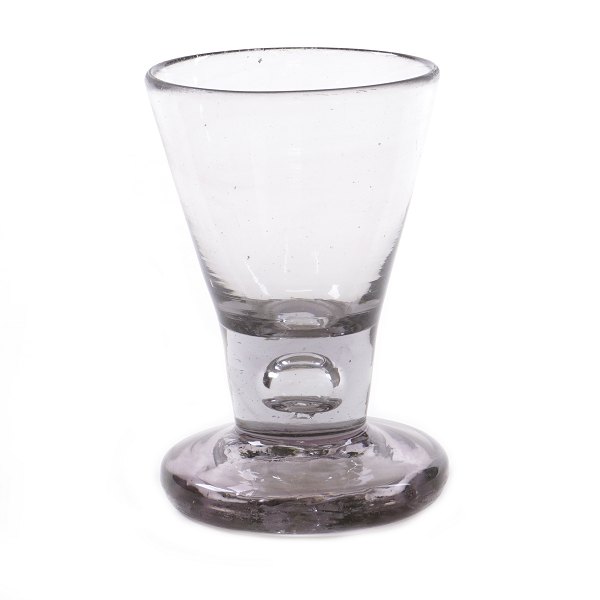 Norwegian freemason glass from Nøstetangen circa 1770. H: 11,8cm